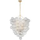 Visual Comfort & Co. Signature Gild 44-1/2 x 36-1/2 in. 6.5W 1-Tier 12-Light LED Transitional Chandelier 