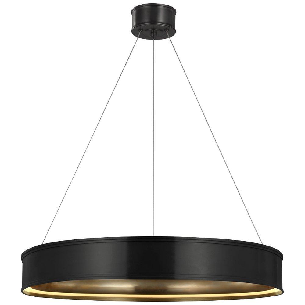 Visual Comfort & Co. Signature Bronze 123 x 30 in. 65W LED Modern Chandelier 