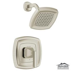 One Handle Single Function Shower Faucet in Brushed Nickel (Trim Only)