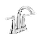 Two Handle Centerset Bathroom Sink Faucet in Polished Chrome 