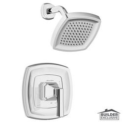 One Handle Single Function Shower Faucet in Polished Chrome (Trim Only)