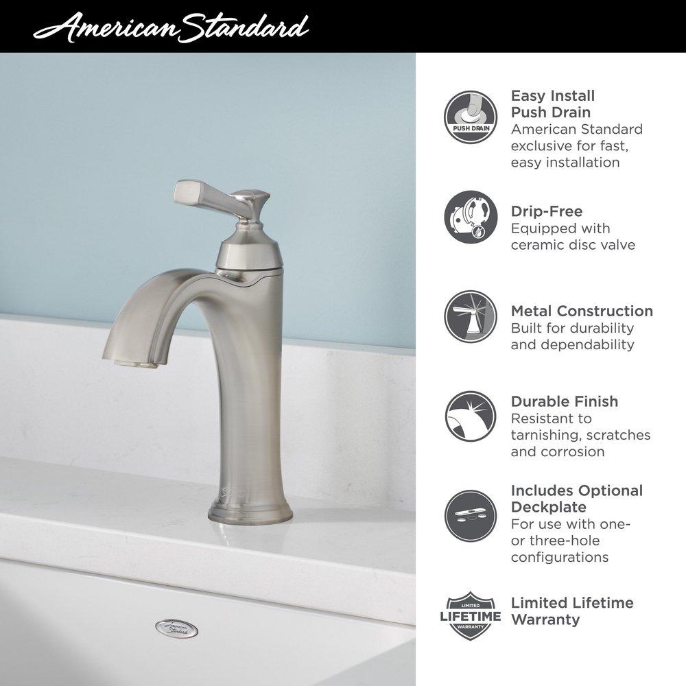 GLENMERE SINGLE-HANDLE BATHROOM FAUCET 