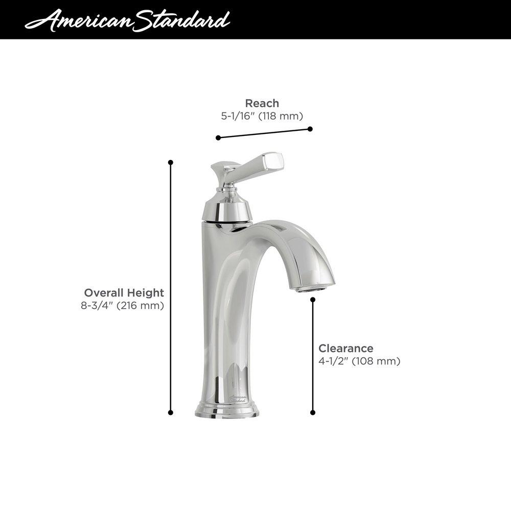 GLENMERE SINGLE-HANDLE BATHROOM FAUCET 