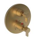 Two Handle Thermostatic Valve Trim in Satin Bronze - PVD