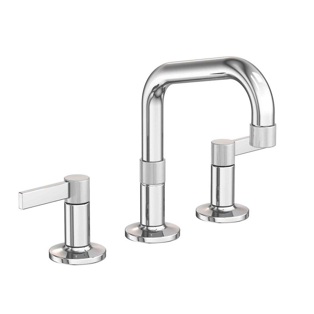 Newport Brass Polished Chrome Two Handle Widespread Bathroom Sink Faucet 