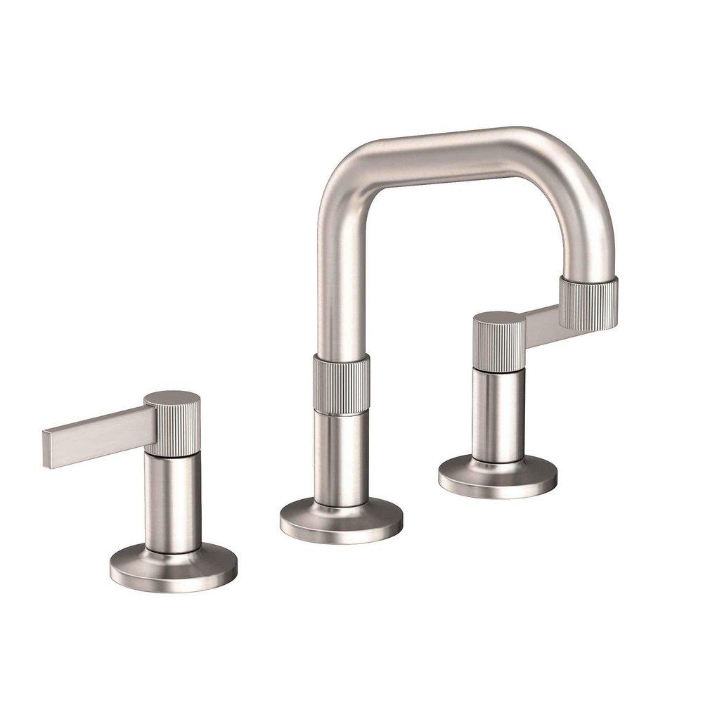 Widespread Bathroom Sink Faucet in Satin Nickel 
