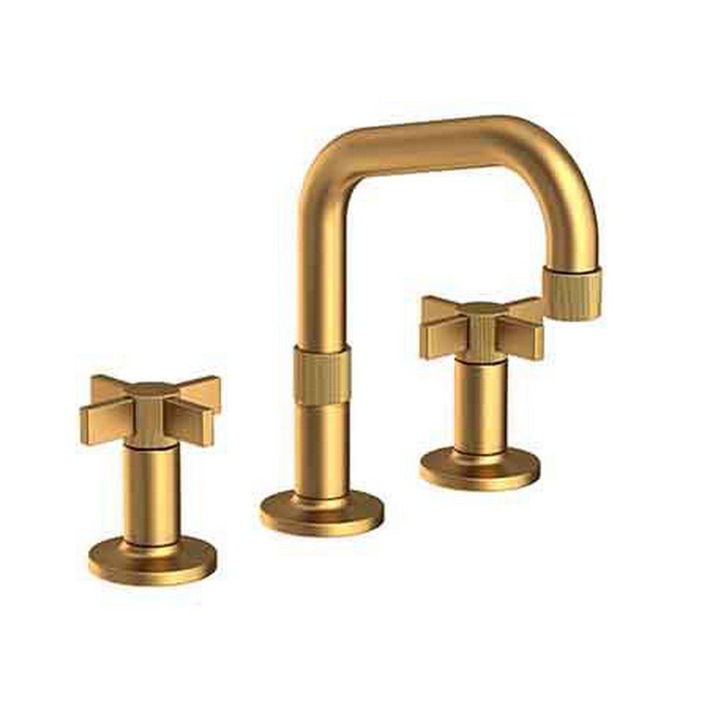 Newport Brass Satin Bronze - PVD Two Handle Widespread Bathroom Sink Faucet 