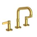 Widespread Bathroom Sink Faucet in Satin Brass - PVD