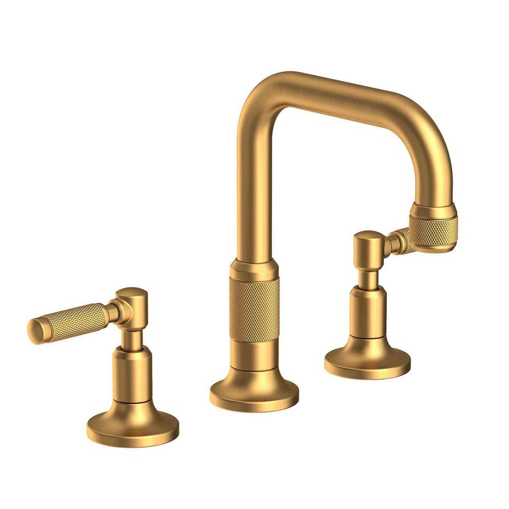 Newport Brass Satin Bronze - PVD Two Handle Widespread Bathroom Sink Faucet 