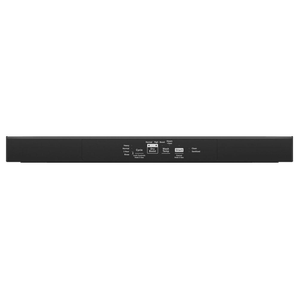 GE&reg; Black 23-3/4 in. Built-in Dishwasher 