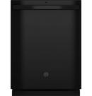 GE&reg; Black 23-3/4 in. Built-in Dishwasher 