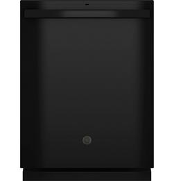 23-3/4 in. Top Control Plastic Interior Built-In Dishwasher in Black