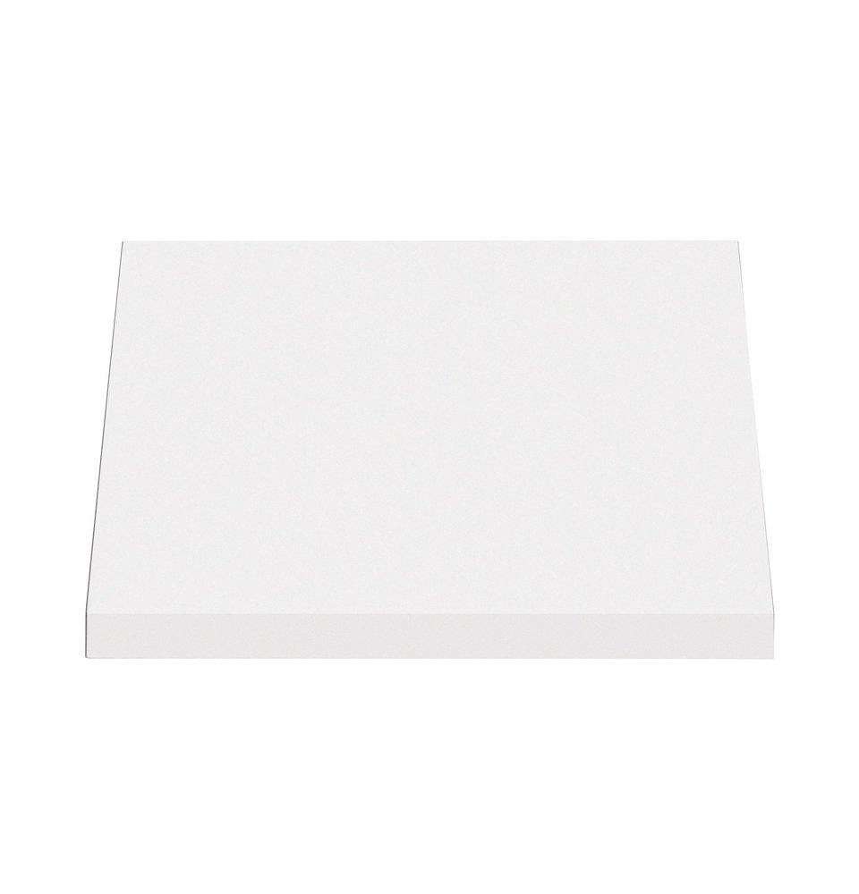 GE&reg; White 30 in. 600 cfm Recirculating Round to Rectangular Ducted Hood 