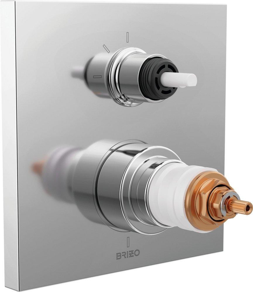 Brizo Polished Chrome Multi Function Bathtub & Shower Faucet  (Trim Only) 