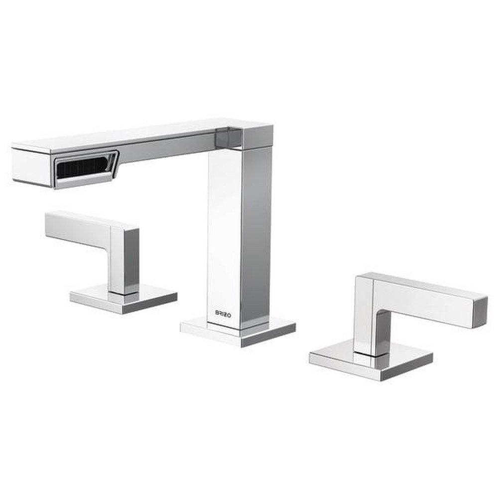 Brizo Chrome No Handle Widespread Bathroom Sink Faucet 