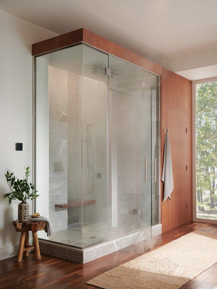 Brizo Brilliance Luxe Nickel Single Function Showerhead 