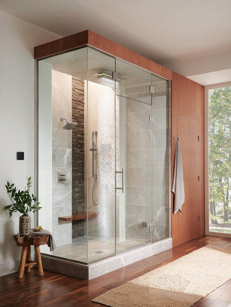 Brizo Brilliance Luxe Nickel Single Function Showerhead 