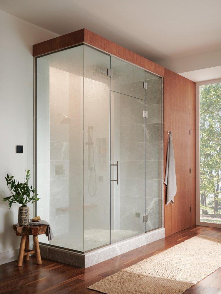 Brizo Brilliance Luxe Nickel Single Function Showerhead 