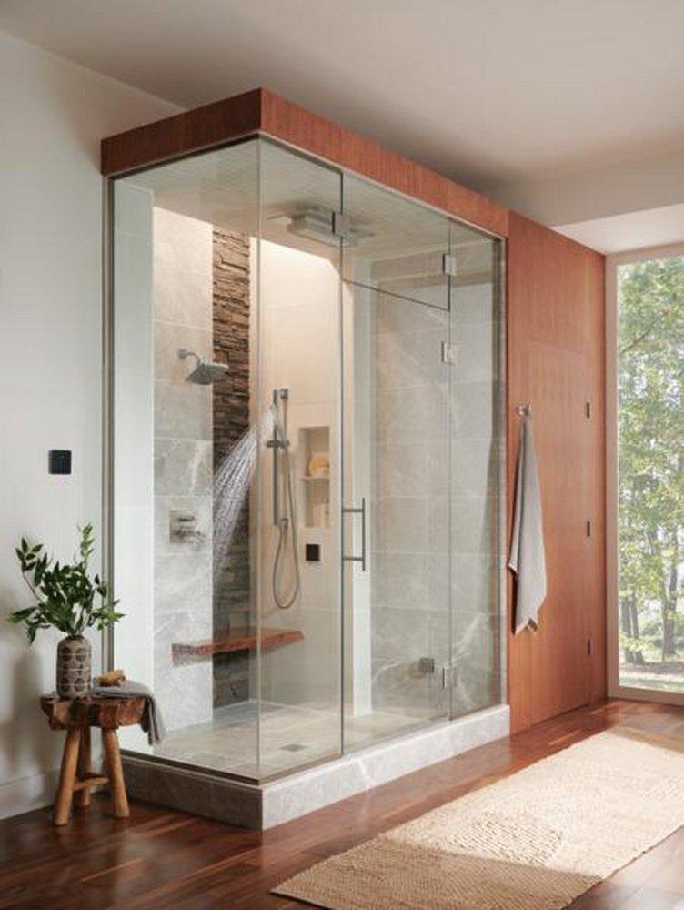 Brizo Luxe Nickel Single Function Showerhead 