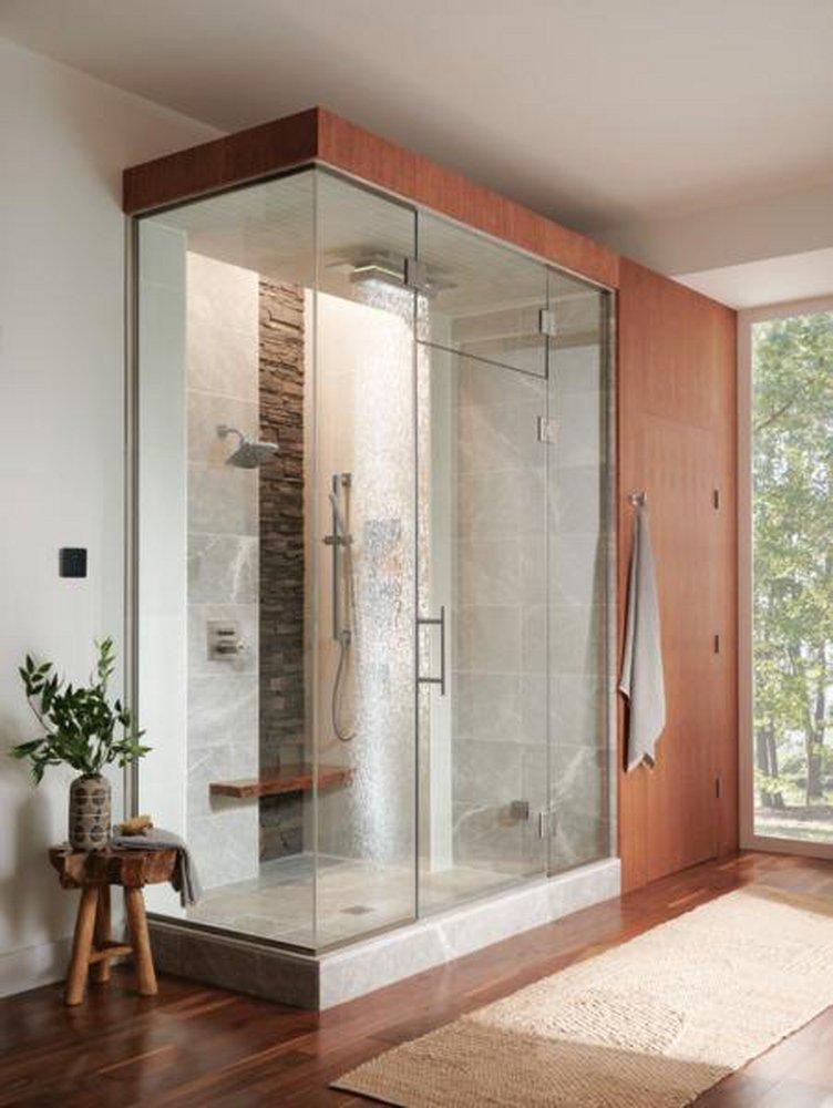 Brizo Luxe Nickel Single Function Showerhead 