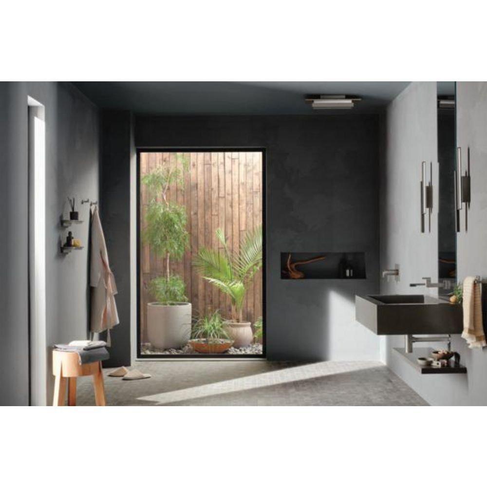 Brizo Luxe Nickel 1-Hook Robe Hook 