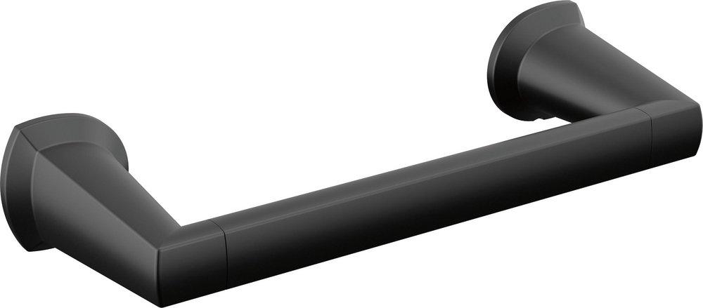 Delta Faucet Matte Black 8 in. Towel Bar 
