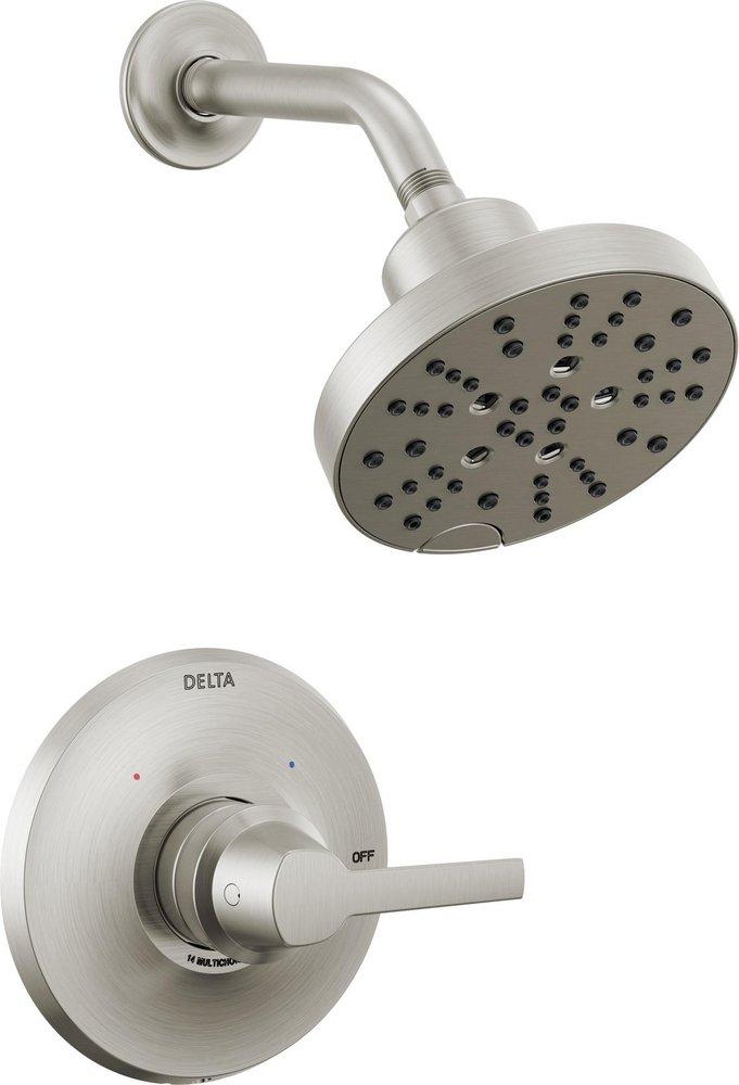 CCY 1.75 GPM GALEON 14 SERIES SHOWER TRIM WITH H2OKINETIC LUMICOAT STAINLESS 