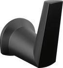 1-Hook Robe Hook in Matte Black