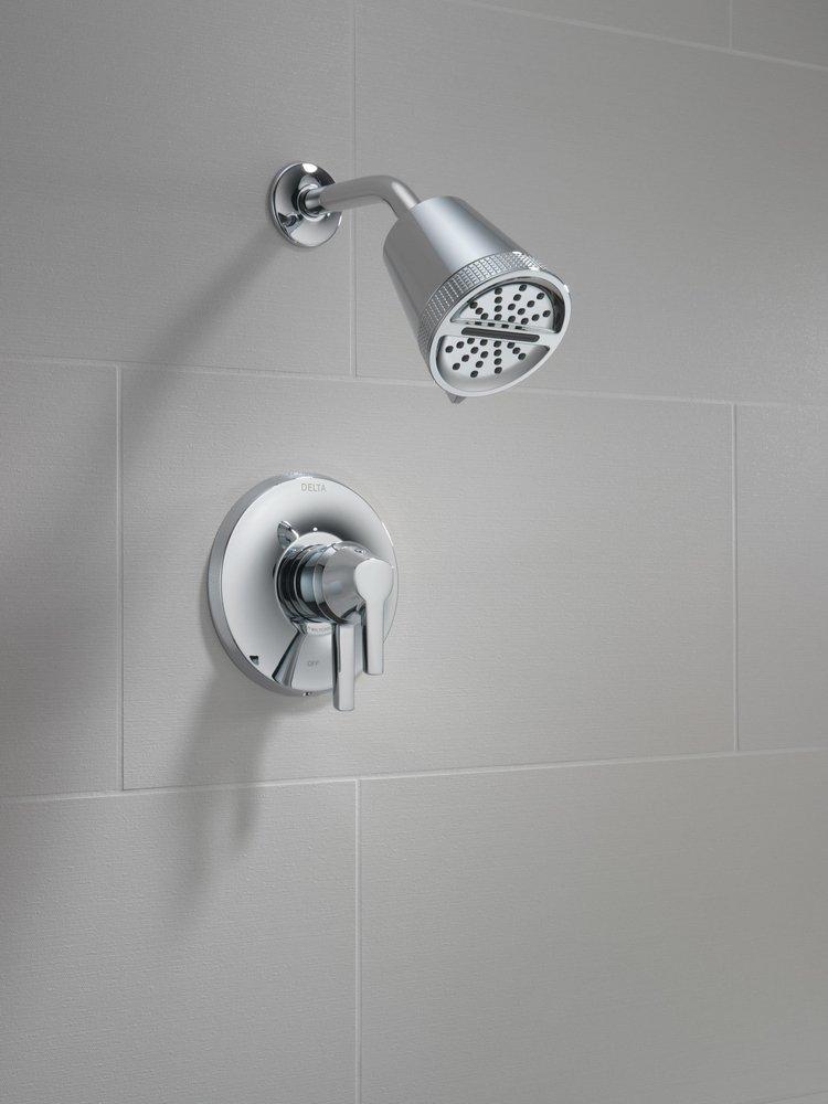 Delta Faucet Lumicoat Chrome Two Handle Multi Function Shower Faucet (Trim Only) 