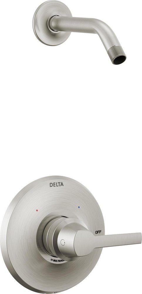 CCY GALEON 14 SERIES SHOWER TRIM - LESS HEAD LUMICOAT STAINLESS 