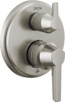 Two Handle Pressure Balancing Valve Trim in Lumicoat™ Stainless