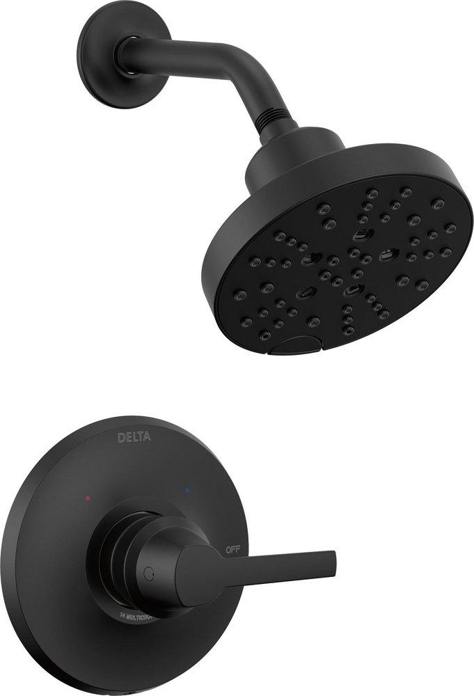 CCY 1.75 GPM GALEON 14 SERIES SHOWER TRIM WITH H2OKINETIC MATTE BLACK 