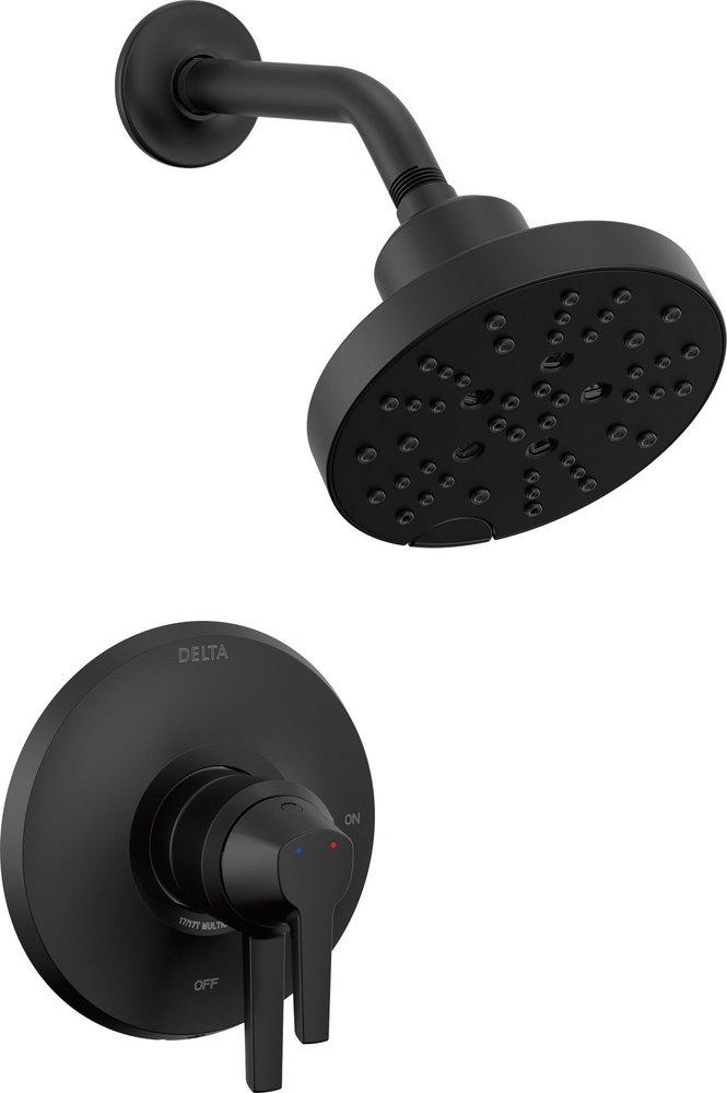 CCY 1.75 GPM GALEON 17 SERIES SHOWER TRIM WITH H2OKINETIC MATTE BLACK 