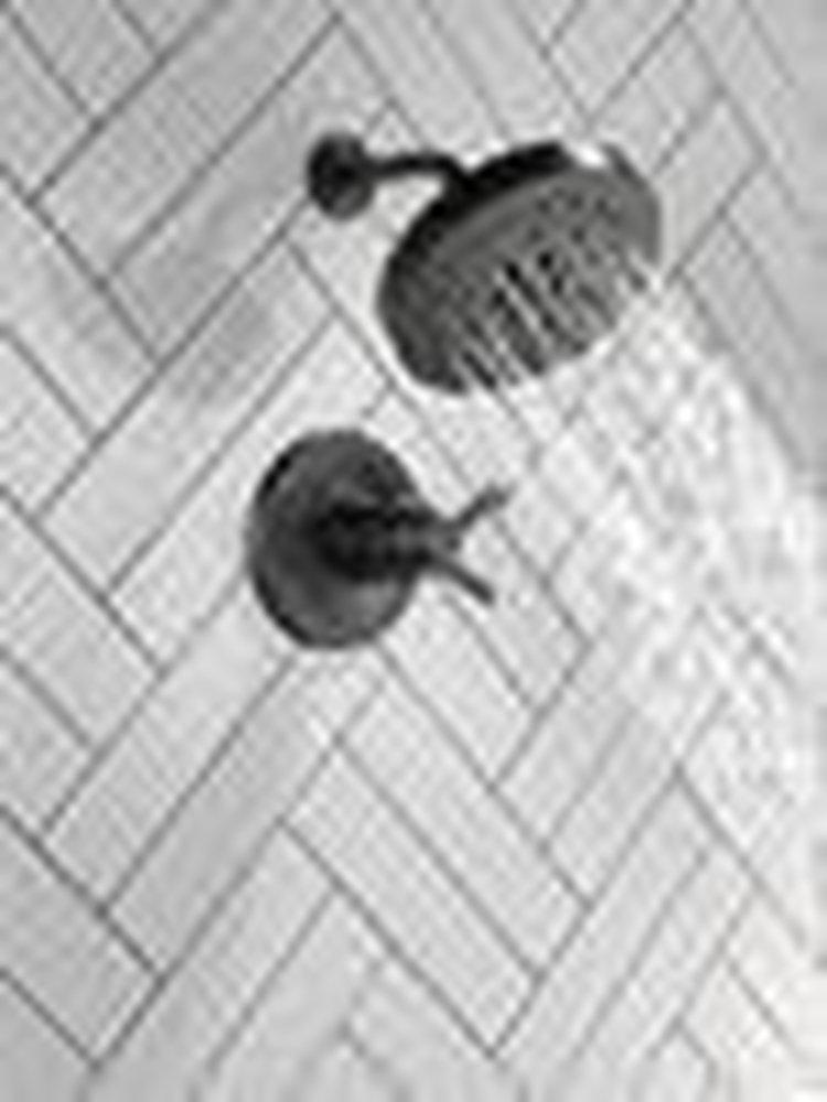 Delta Faucet Matte Black Two Handle Multi Function Shower Faucet (Trim Only) 