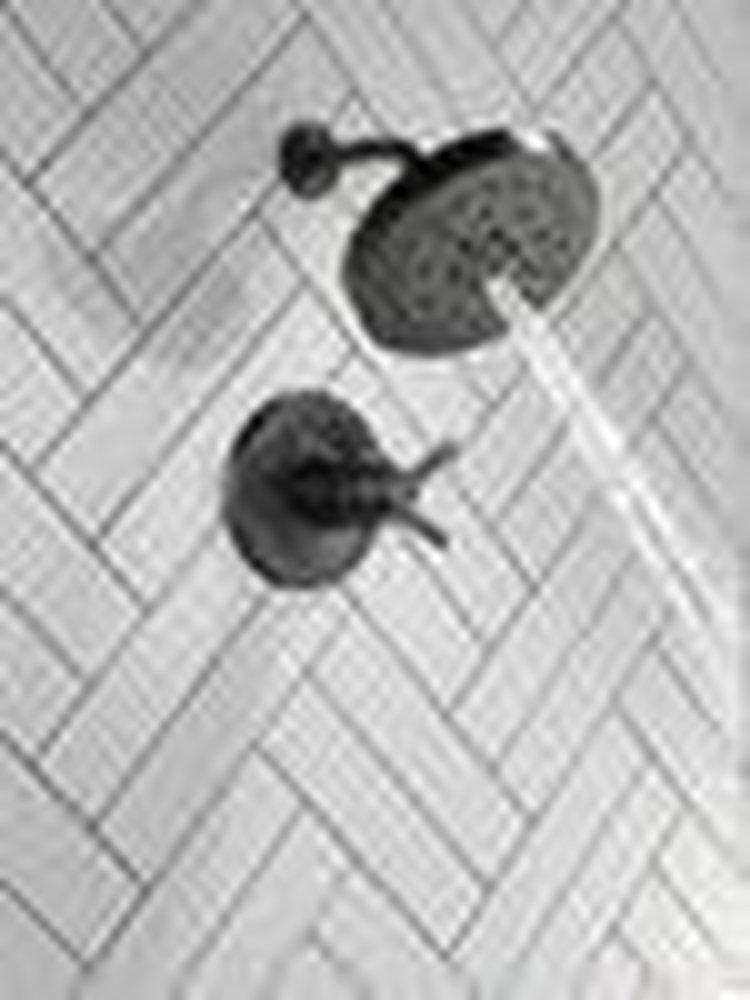 Delta Faucet Matte Black Two Handle Multi Function Shower Faucet (Trim Only) 