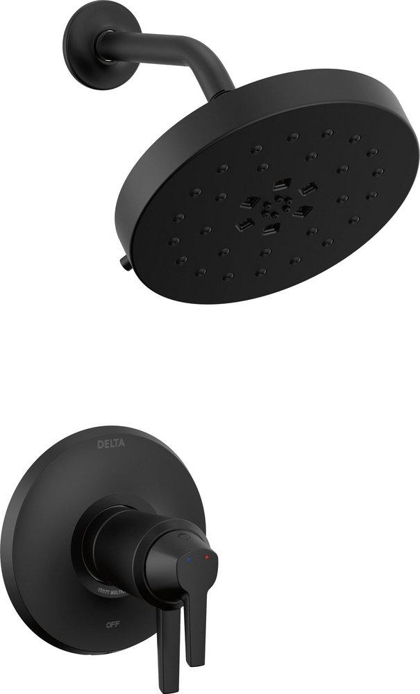 CCY 1.75 GPM GALEON 17T SERIES SHOWER TRIM WITH ULTRASOAK MATTE BLACK 