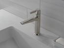 Single Handle Centerset Bathroom Sink Faucet in Lumicoat&reg; Stainless 