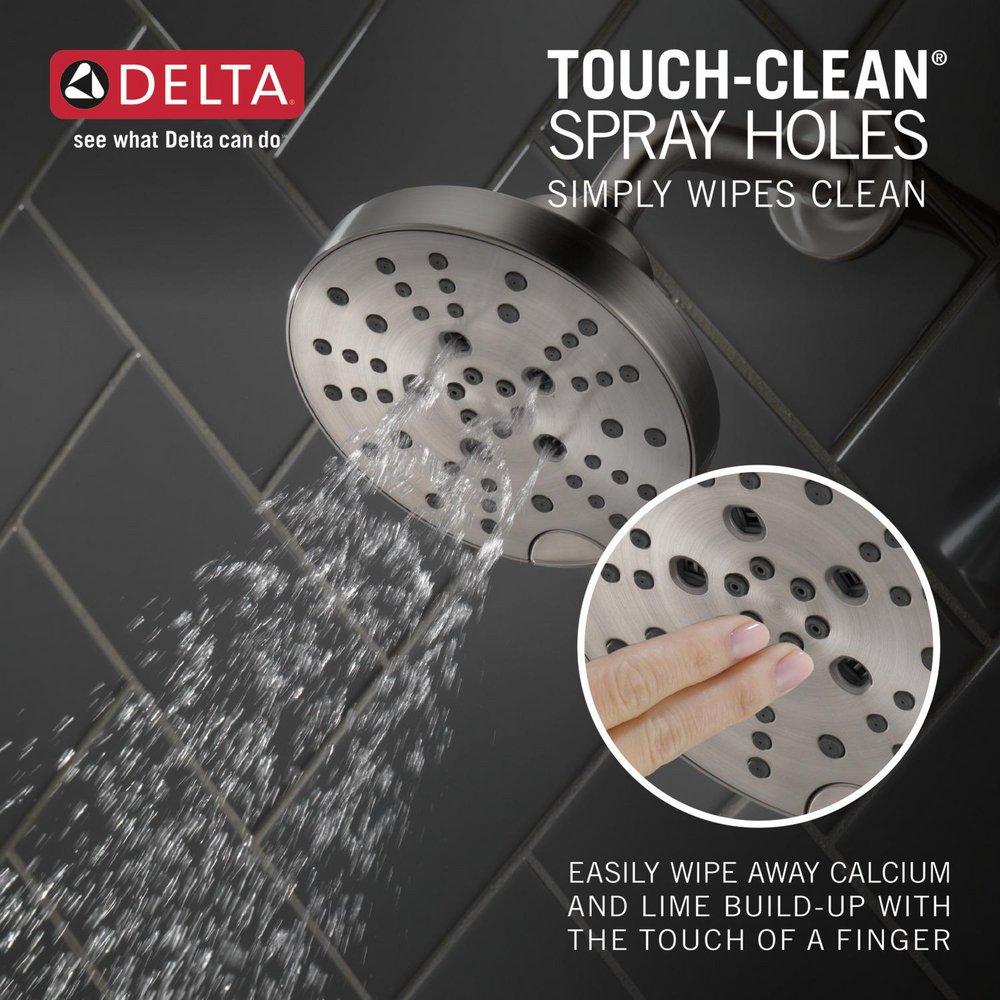 Delta Faucet Lumicoat Stainless Single Handle Multi Function Bathtub & Shower Faucet (Trim Only) 