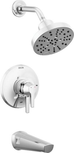 Single Handle Multi Function Bathtub & Shower Faucet in Lumicoat&reg; Chrome (Trim Only)