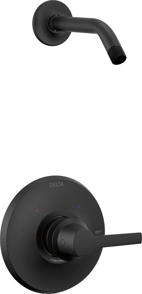 CCY GALEON 14 SERIES SHOWER TRIM - LESS HEAD MATTE BLACK 