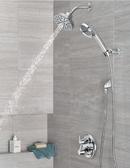 Delta Faucet Lumicoat Chrome Two Handle Pressure Balancing Valve Trim 