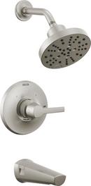 CCY 1.75 GPM GALEON 14S TUB SHOWER TRIM WITH H2OKINETIC LUMICOAT STAINLESS 