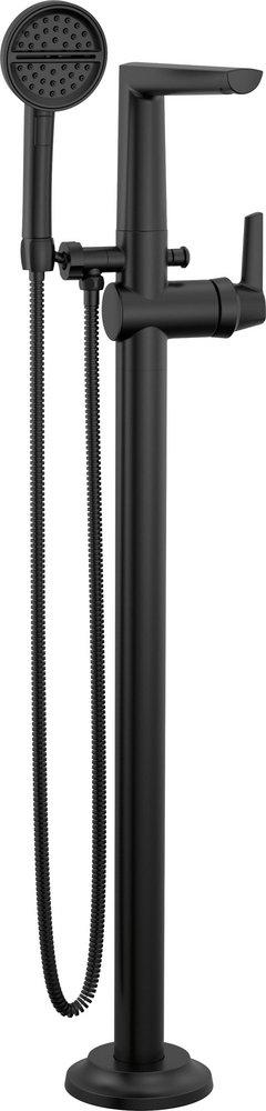 CCY 1.75 GPM GALEON FREE STANDING TUB FILLER MATTE BLACK 