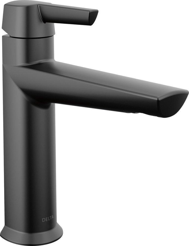Delta Faucet Matte Black Single Handle Bathroom Sink Faucet 