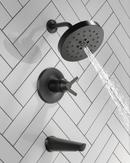 CCY 1.75 GPM GALEON 17T S TUB SHOWER TRIM WITH ULTRASOAK MATTE BLACK 