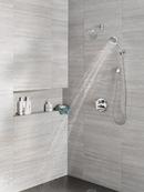 Delta Faucet Lumicoat&reg; Chrome Two Handle Pressure Balancing Valve Trim 