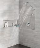 Delta Faucet Lumicoat&reg; Chrome Two Handle Pressure Balancing Valve Trim 