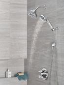 Delta Faucet Lumicoat&reg; Chrome Two Handle Pressure Balancing Valve Trim 