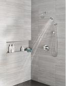 Delta Faucet Lumicoat&reg; Chrome Two Handle Pressure Balancing Valve Trim 