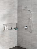 Delta Faucet Lumicoat&reg; Chrome Two Handle Pressure Balancing Valve Trim 